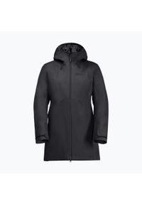 Kurtka zimowa damska Jack Wolfskin Heidelstein Ins. Kolor: czarny. Materiał: puch. Sezon: zima. Sport: turystyka piesza #1