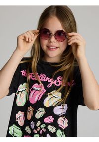 Reserved - Bawełniany t-shirt The Rolling Stones - ciemnoszary. Kolor: szary. Materiał: bawełna #1