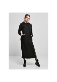 Bluzo sukienka damska z kapturem Urban Classics oversized diamond quilted pull o. Typ kołnierza: kaptur. Kolor: czarny #1