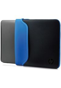 Etui na laptopa HP Chroma Sleeve 15.6 cali Czarno-niebieski. Kolor: czarny, wielokolorowy, niebieski. Materiał: neopren #1