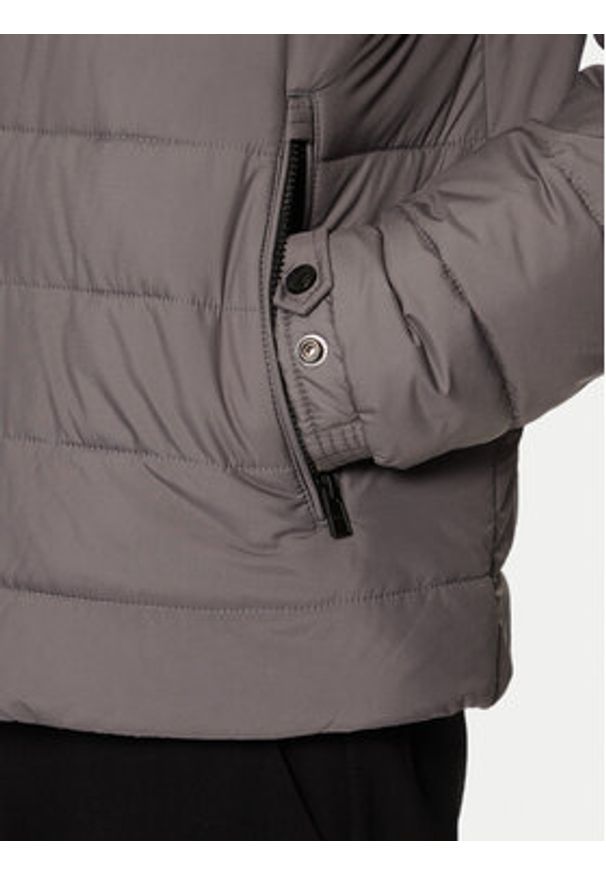 BOSS Kurtka przejściowa 50519237 Szary Regular Fit. Kolor: szary. Materiał: syntetyk