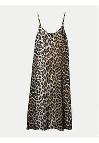 Vero Moda Sukienka letnia Josie 10303398 Brązowy Regular Fit. Kolor: brązowy. Materiał: wiskoza. Sezon: lato #3