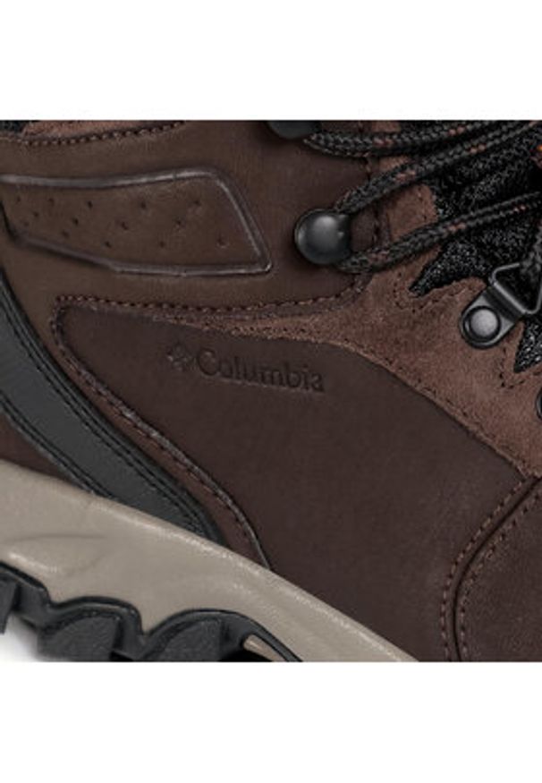 columbia - Columbia Trekkingi Newton Ridge Plus II Waterproof BM3970 Brązowy. Kolor: brązowy. Materiał: skóra. Sport: turystyka piesza