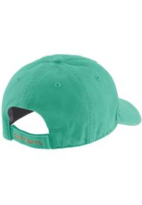 Czapka z daszkiem Carhartt Odessa Cap. Kolor: zielony