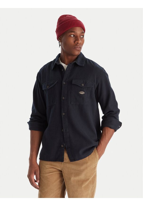 Billabong Koszula Del Mar Flannel EBYWT03018 Granatowy Regular Fit. Kolor: niebieski. Materiał: bawełna