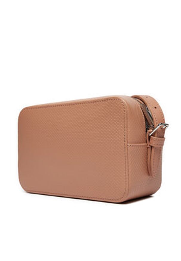 Lacoste Torebka NF3879KL Brązowy. Kolor: brązowy. Materiał: skórzane