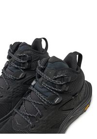 HOKA - Hoka Trekkingi Anacapa 2 Mid GTX GORE-TEX 1142831 Czarny. Kolor: czarny. Materiał: materiał #3