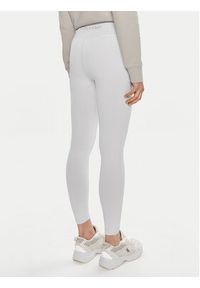 Calvin Klein Performance Legginsy 00GWS4L643 Biały Slim Fit. Kolor: biały. Materiał: syntetyk