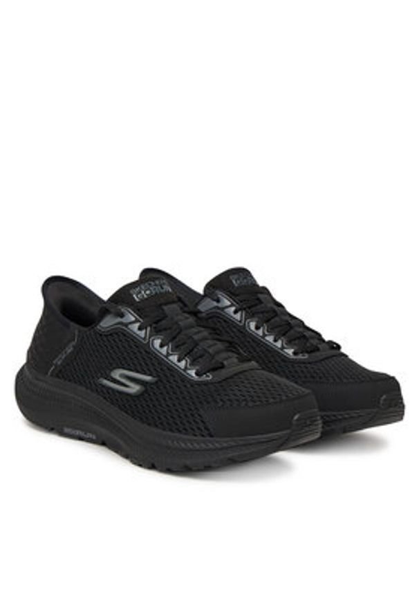 skechers - Skechers Buty do biegania Go Run Consistent 2.0-Empowered 220863/BBK Czarny. Kolor: czarny. Materiał: materiał. Sport: bieganie