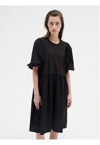 InWear Sukienka codzienna Kisumeiw 30108509 Czarny Loose Fit. Okazja: na co dzień. Kolor: czarny. Materiał: bawełna. Typ sukienki: proste. Styl: casual #5