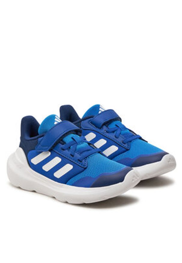 Adidas - adidas Sneakersy Tensaur Run 3.0 El C IE5989 Niebieski. Kolor: niebieski. Materiał: mesh, materiał. Sport: bieganie