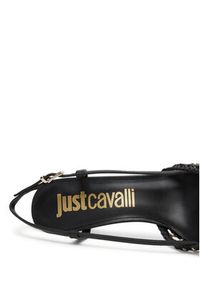 Just Cavalli Szpilki 80RA3S14 ZSE38 Czarny. Kolor: czarny. Materiał: skóra. Obcas: na szpilce #5