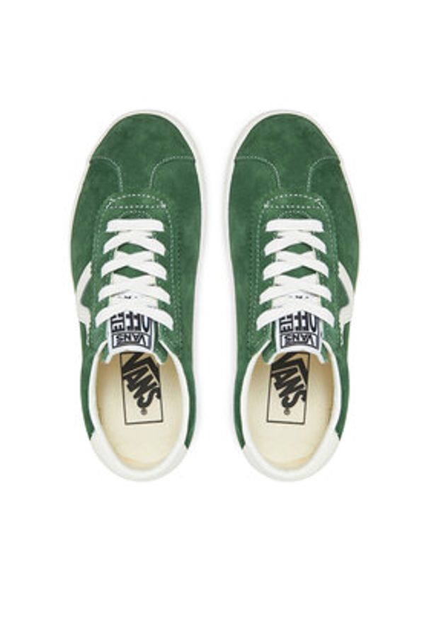 Vans Tenisówki Sport Low VN000D6NBR11 Zielony. Kolor: zielony. Materiał: zamsz, skóra. Styl: sportowy