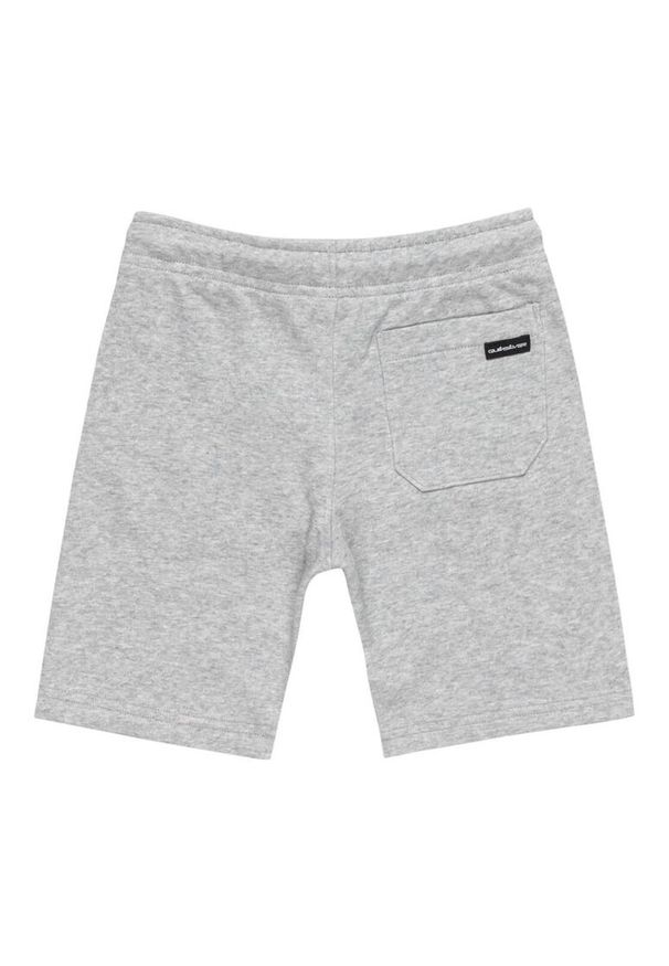 Quiksilver - Spodenki z elastyczną talią dla Chłopcy EASY DAY Szary. Kolor: szary. Materiał: materiał, poliester, bawełna. Długość: krótkie. Sezon: lato