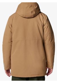 columbia - Kurtka zimowa męska Columbia Landroamer II Parka. Kolor: brązowy. Sezon: zima. Sport: turystyka piesza