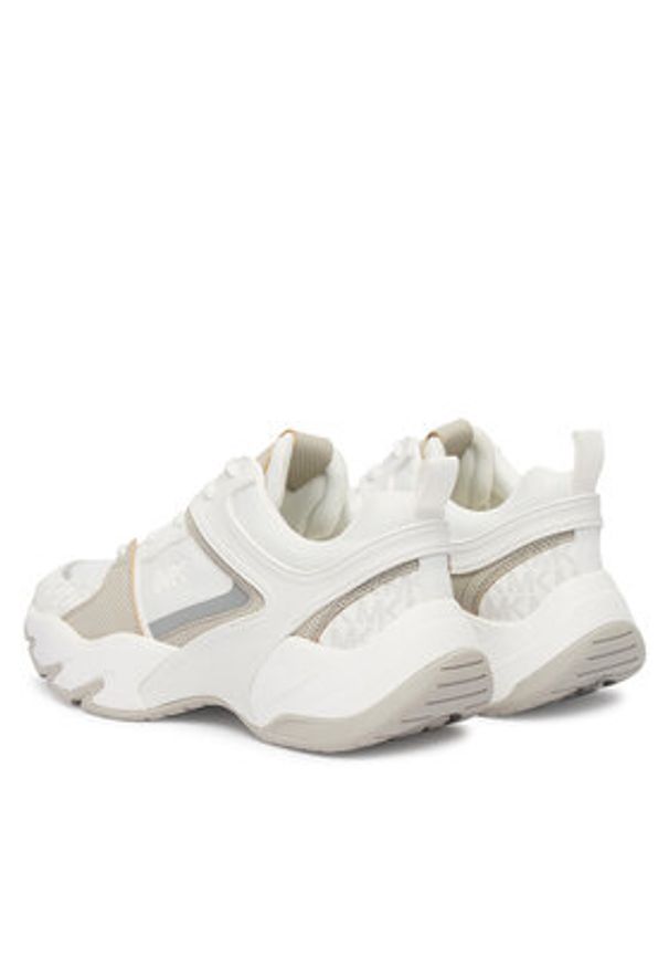 MICHAEL Michael Kors Sneakersy 42S6CHFS1D Biały. Kolor: biały. Materiał: skóra