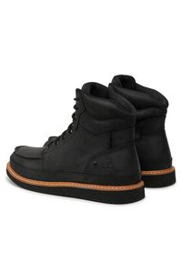 Timberland Trapery Newmarket Mid Lace Boot TB0A698FW021 Czarny. Kolor: czarny. Materiał: skóra