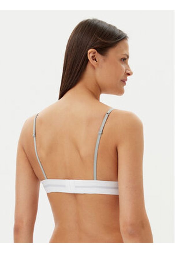 Calvin Klein Underwear Biustonosz braletka LV00QF8248 Szary. Kolor: szary. Materiał: bawełna