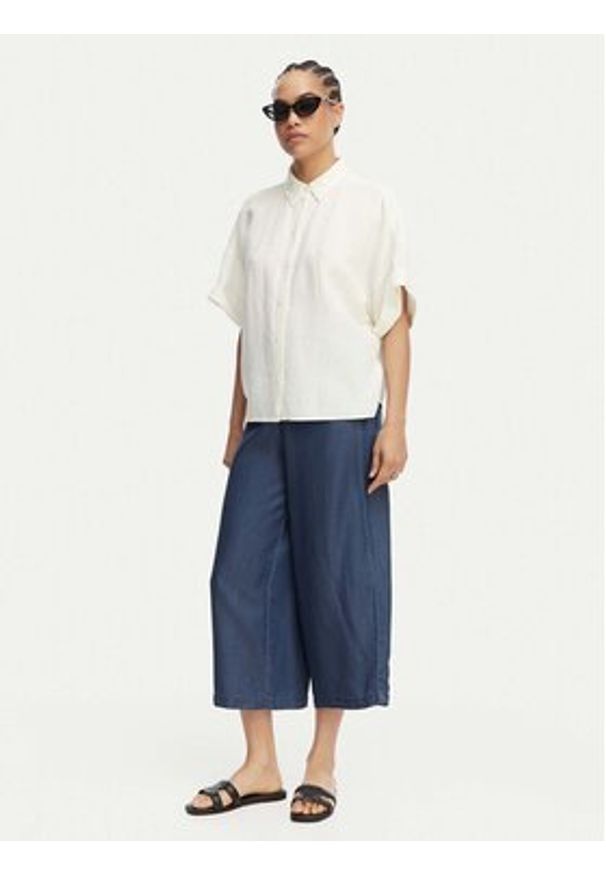 only - ONLY Kuloty Charis 15337936 Niebieski Wide Leg. Kolor: niebieski. Materiał: lyocell