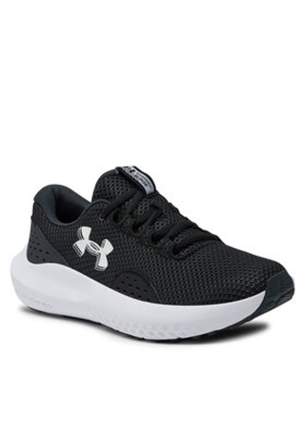 Under Armour Buty do biegania Ua W Charged Surge 4 3027007-001 Czarny. Kolor: czarny. Materiał: materiał