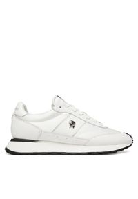 Karl Lagerfeld - KARL LAGERFELD Sneakersy KL51129 Biały. Kolor: biały. Materiał: skóra