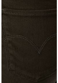 Levi's® - Levi's jeansy damskie medium waist 18881.0052-Blacks. Okazja: na spotkanie biznesowe. Kolor: czarny. Styl: biznesowy #2