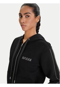 Guess Bluza W6RQ12 KBYE2 Czarny Regular Fit. Kolor: czarny. Materiał: syntetyk #3