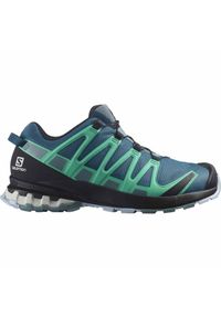 salomon - Buty trekkingowe damskie Salomon XA PRO 3D v8 GTX. Kolor: zielony #1