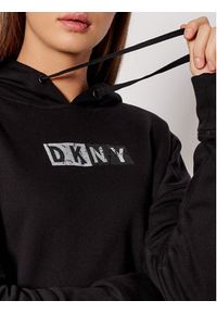DKNY Sport Bluza DP1T8291 Czarny Relaxed Fit. Kolor: czarny. Materiał: bawełna. Styl: sportowy #5