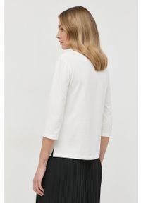 Weekend Max Mara longsleeve damski kolor beżowy. Okazja: na co dzień. Kolor: beżowy. Materiał: dzianina. Długość rękawa: długi rękaw. Styl: casual #2