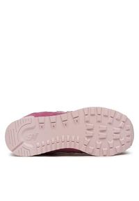 New Balance Sneakersy GV574HP1 Fioletowy. Kolor: fioletowy. Materiał: zamsz, skóra. Model: New Balance 574 #4