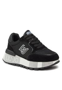 Liu Jo Sneakersy Amazing 25 BA4005 PX303 Czarny. Kolor: czarny. Materiał: materiał