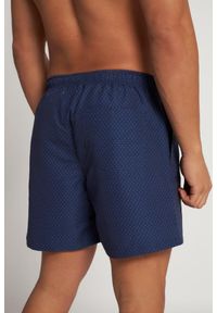JAY-PI - Męskie Kąpielówki beachwear elastyczny pas. Kolekcja: plus size. Kolor: niebieski. Materiał: poliester, materiał