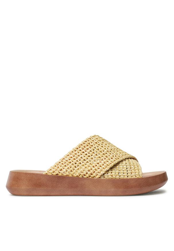 Klapki Jenny Fairy. Kolor: beżowy