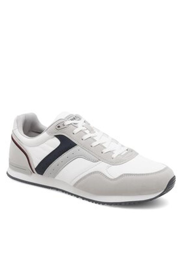Lanetti Sneakersy MP07-01409-11 Szary. Kolor: szary. Materiał: skóra