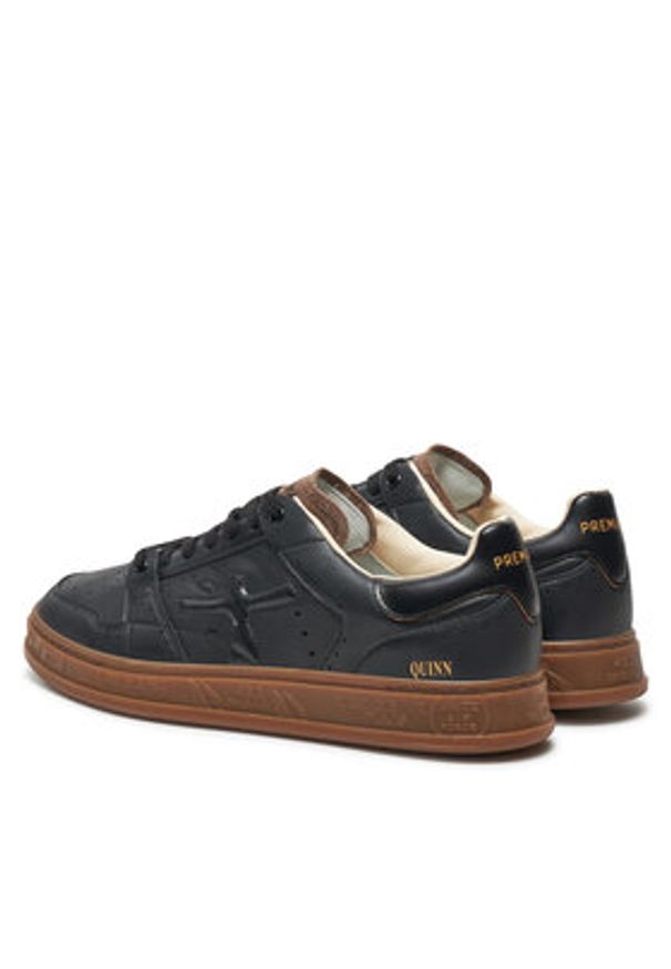 Premiata Sneakersy Quinn 7099 Czarny. Kolor: czarny. Materiał: zamsz, skóra