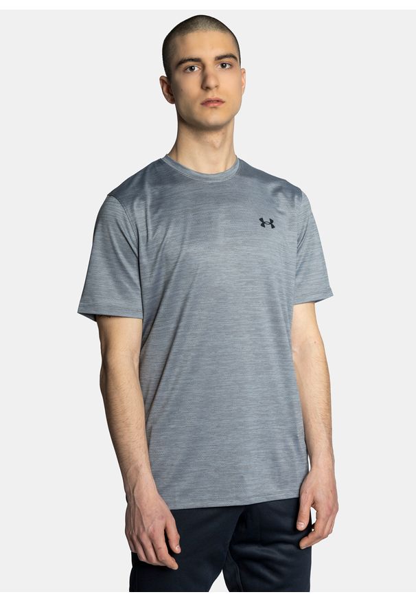 Koszulka treningowa męska szara Under Armour Vent 2.0. Kolor: szary. Sport: turystyka piesza