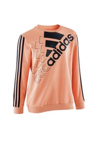 Bluza dziecięca Adidas Gym & Pilates. Materiał: poliester, bawełna. Sport: joga i pilates