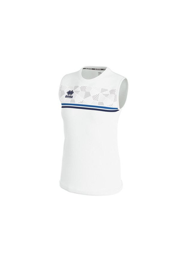 ERREA - Ornat damski Errea divina. Kolor: biały, niebieski, wielokolorowy. Długość rękawa: bez rękawów. Styl: elegancki