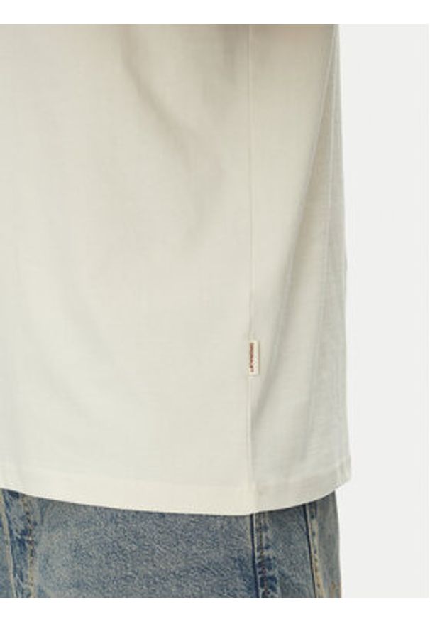 Jack & Jones - Jack&Jones T-Shirt Hydra 12277248 Beżowy Relaxed Fit. Kolor: beżowy. Materiał: bawełna