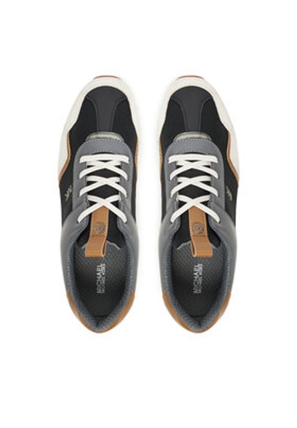 MICHAEL Michael Kors Sneakersy 43F5RNFS2D Czarny. Kolor: czarny. Materiał: materiał