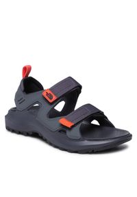 The North Face Sandały Hedgehog Sandal III NF0A46BHIGP1-070 Szary. Kolor: szary. Materiał: skóra, nubuk