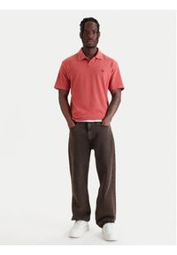 Quiksilver Polo Mw Pique Polo EQYKT04392 Bordowy Regular Fit. Typ kołnierza: polo. Kolor: czerwony. Materiał: bawełna #7