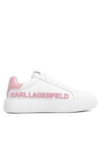 Karl Lagerfeld - KARL LAGERFELD Sneakersy KL62210 Biały. Kolor: biały. Materiał: skóra #1