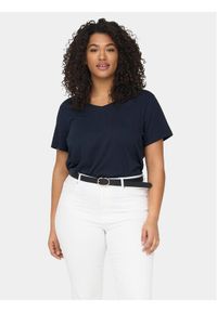 ONLY Carmakoma T-Shirt 15285965 Niebieski Regular Fit. Kolor: niebieski #1