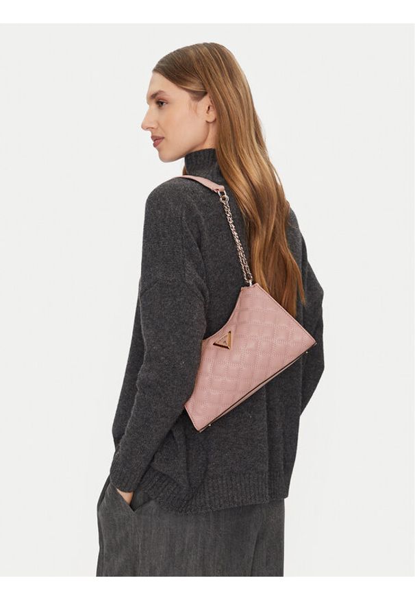 Guess Torebka HWQG87 48130 Różowy. Kolor: różowy. Materiał: skórzane