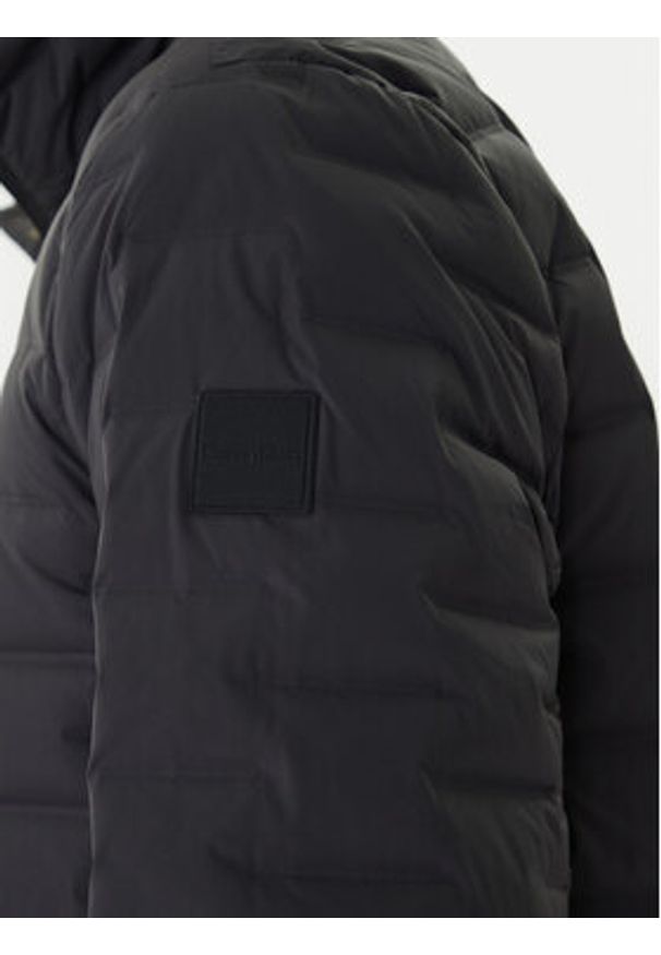 Calvin Klein Kurtka puchowa LV04LD520G Czarny Regular Fit. Kolor: czarny. Materiał: syntetyk