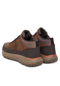 skechers - Skechers Trekkingi Cambert 210900 CDB Brązowy. Kolor: brązowy. Materiał: skóra. Sport: turystyka piesza