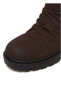 Clara Barson Botki CEO-HY8007S-1 Brązowy. Kolor: brązowy. Materiał: materiał #5
