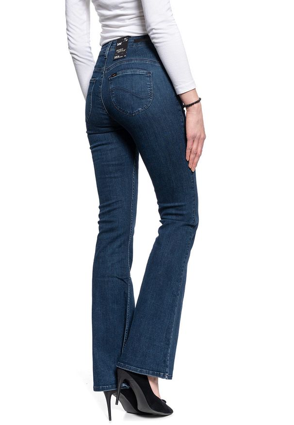 Lee - DAMSKIE SPODNIE JEANSOWE LEE FLARE BO L30FBWRF 112106417